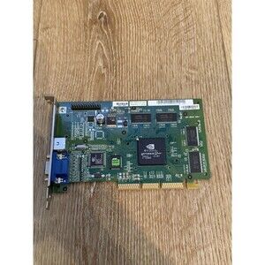 nVidia gForce 2 MX Graphics Card Model P55 AGP Card N11071 - Function Tested